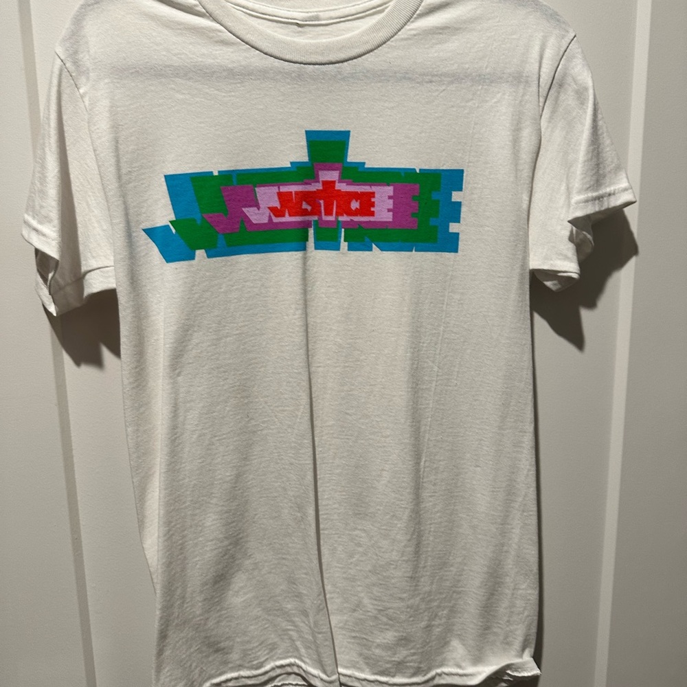 Justin Bieber’s Justice World Tour “Justice” Short Sleeve Tee